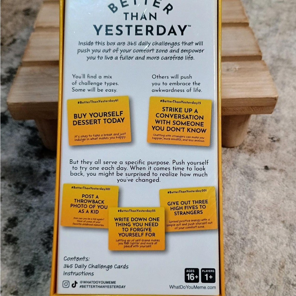 Better than Yesterday Mindfulness Game by Creator of The New Mindset Movement - Picture 6 of 17